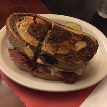 Emil's Lounge - Reuben Sandwich - Huge and Amazing - New American Near Me - Rankin, Pennsylvania