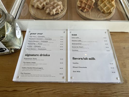 Menu photo 1 Pine Coffee Supply Boise, ID