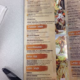 Menu pg 1 Menu pg 1