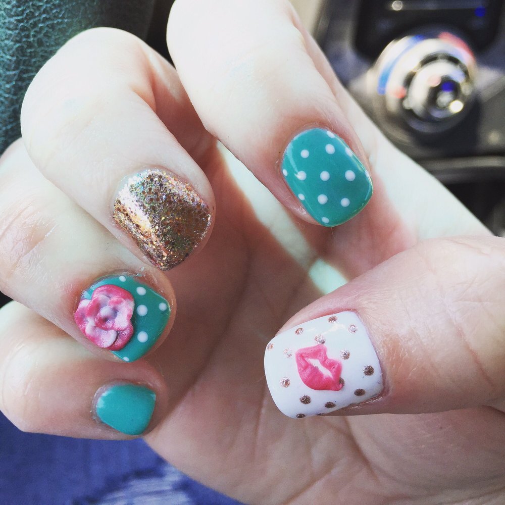 Super Sweet Nails - Slight variation of something she did on a previous client which I found on her IG acct. love the hand sculpted acrylic flower and lips. - Nail Salons Near Me - Granite Bay, California Super Sweet Nails - Slight variation of something she did on a previous client which I found on her IG acct. love the hand sculpted acrylic flower and lips. - Nail Salons Near Me - Granite Bay, California
