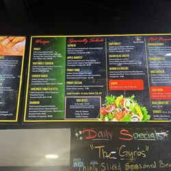 The Local Bite - Menu