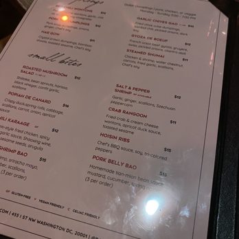 Bar Chinois - Menu - Chinese Near Me - Washington, DC, District of Columbia Bar Chinois - Menu - Chinese Near Me - Washington, DC, District of Columbia