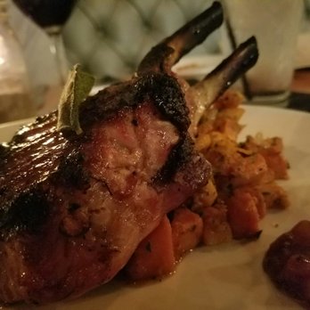 Nook Kitchen - Honey Maple Glazed Pork Chop, with sweet potato/butternut squash hash, roasted fennel/sambuca/cinnamon apples. Amazing! - Italian Near Me - Phoenix, Arizona Nook Kitchen - Honey Maple Glazed Pork Chop, with sweet potato/butternut squash hash, roasted fennel/sambuca/cinnamon apples. Amazing! - Italian Near Me - Phoenix, Arizona
