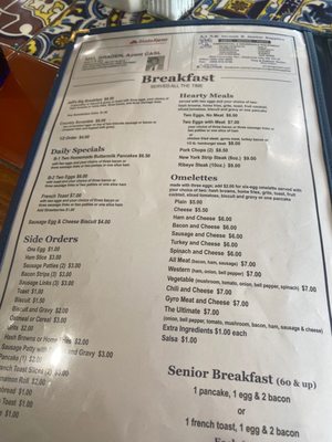 Menu photo 2 Jeff's Country Cafe Oklahoma City, OK