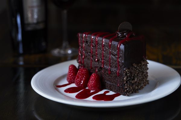 Photo of Pura Vita - West Hollywood, CA, US. Chocolate Fudge Cake