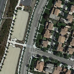 Bark & Ride at corner of Stoneleaf Rd & Basswood Dr., San Ramon, CA.