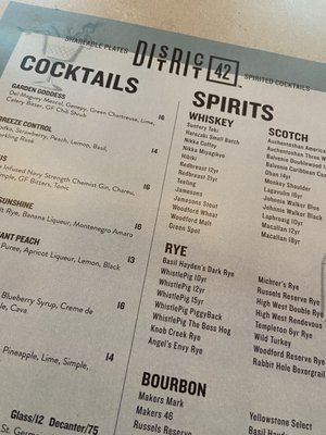 Menu photo 5 District 42 Asheville, NC Menu photo 5 District 42 Asheville, NC