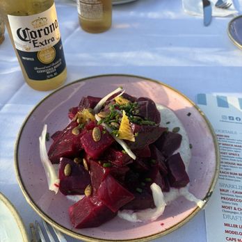 Fish House - Beet salad HUGE bummer. No real flavor, beets were too big. - Bars Near Me - Cape May, New Jersey Fish House - Beet salad HUGE bummer. No real flavor, beets were too big. - Bars Near Me - Cape May, New Jersey