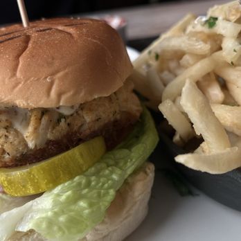 Oldestone Steakhouse - Crab Cake Sandwich - Steakhouses Near Me - New Hope, Pennsylvania Oldestone Steakhouse - Crab Cake Sandwich - Steakhouses Near Me - New Hope, Pennsylvania