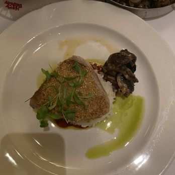 The Capital Grille - Sushi-Grade Sesame Seared Tuna with Gingered Rice,White Soy and Sambal Vinaigrette - Steakhouses Near Me - Mclean, Virginia