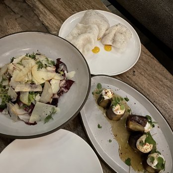 Electric Lemon - Beef Tartare, Japanese Eggplant, Salad - New American Near Me - New York, New York Electric Lemon - Beef Tartare, Japanese Eggplant, Salad - New American Near Me - New York, New York