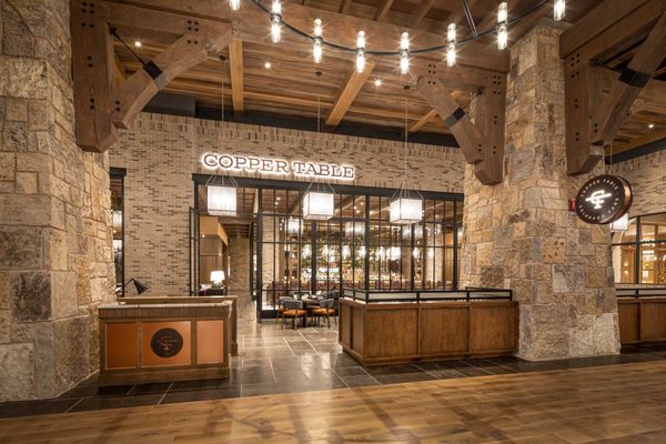 Copper Table by null