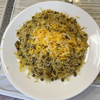 Flame Kabob - Lentil rice - Persian/Iranian Near Me - Raleigh, North Carolina