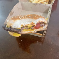 McDonald's - Sad Quarter pounder with cheese