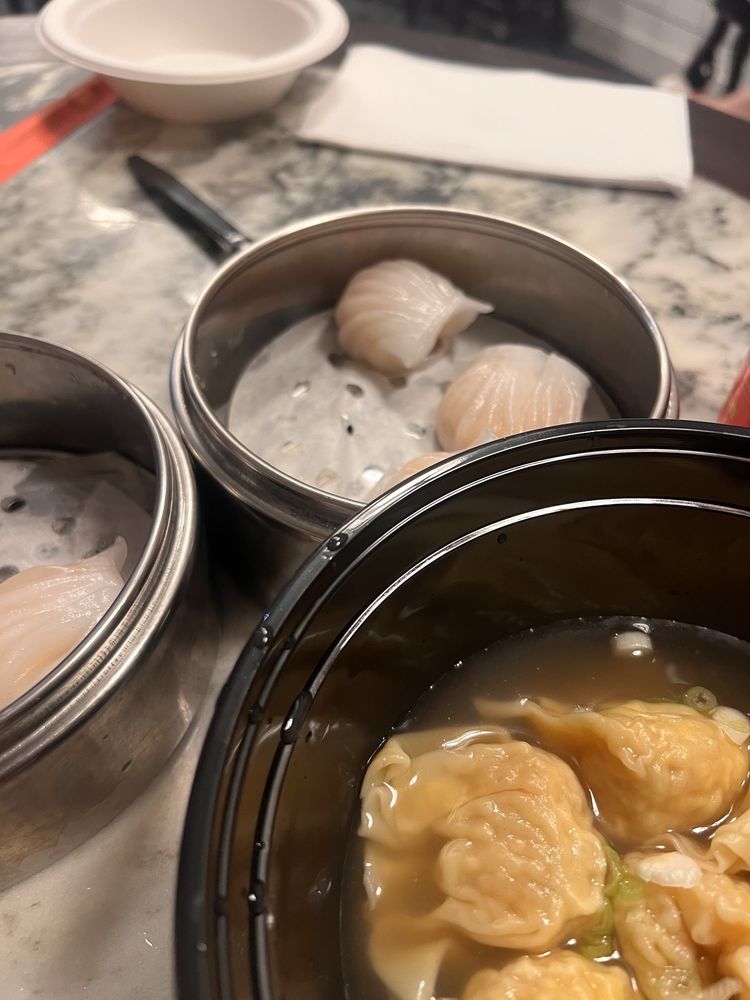 Food from 128 Dim Sum Restaurant