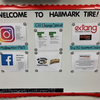 Hallmark Tire - Visit us on social media or ask about products we offer! - Tires Near Me - Glastonbury, Connecticut Hallmark Tire - Visit us on social media or ask about products we offer! - Tires Near Me - Glastonbury, Connecticut