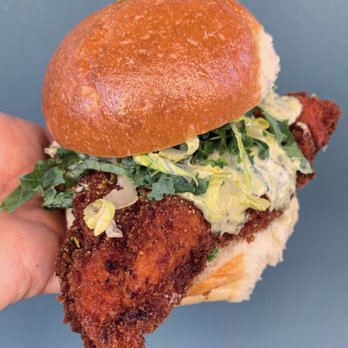 Sonnyboy - Crispy Chicken Sandwich (with Fries) ($16) - Breakfast & Brunch Near Me - New York, New York