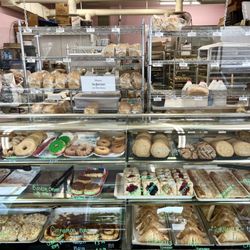 Nana & Papa’s Bakery - Completely exposed bakery with cases of goodies in the foreground!
