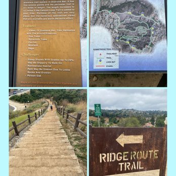 Steep Canyon Trailhead - Plenty of steps before the 3 inclines - Hiking Near Me - Diamond Bar, California