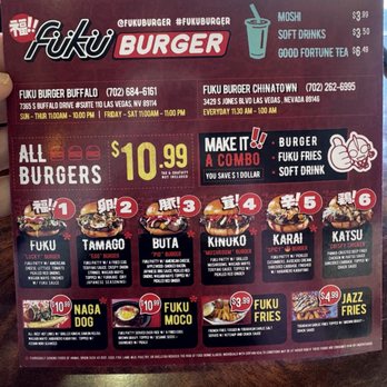 Fukuburger Chinatown - Burgers Near Me - Las Vegas, Nevada