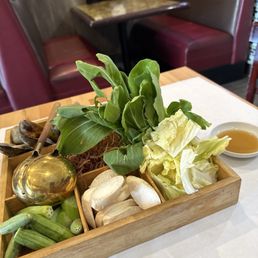 Seafood hotpot