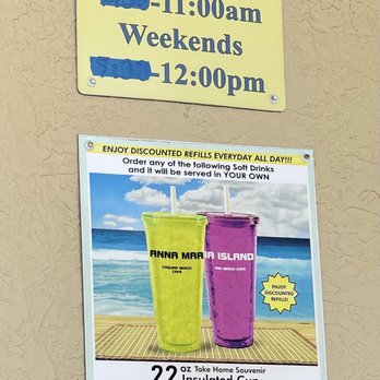 Anna Maria Island Beach Cafe - Hours and drinks - Fast Food Near Me - Holmes Beach, Florida