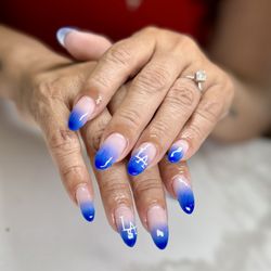 Eléve Style Lash Brow Nail Bar - Dodger Blue Nails & More - Nails, Lashes & Brows at Élevé Style in Covina