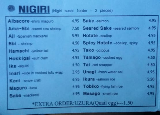 Menu photo 7 Sushi Kuma El Dorado Hills, CA Menu photo 7 Sushi Kuma El Dorado Hills, CA