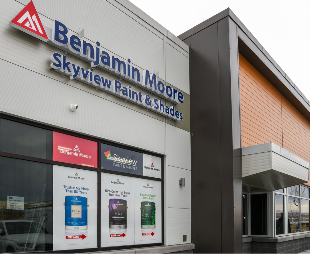 BENJAMIN MOORE SKYVIEW PAINT & SHADES Request a Quote 10 Photos