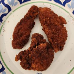 Disgusting chicken.