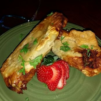 Olde Madrid - Spinich and mushroom empanadas. Very good and filling, they taste better than they look. - Spanish Near Me - Racine, Wisconsin