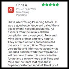 Slide of Young Plumbing