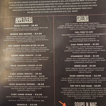 5280 Burger Bar - Burgers Near Me - Denver, Colorado
