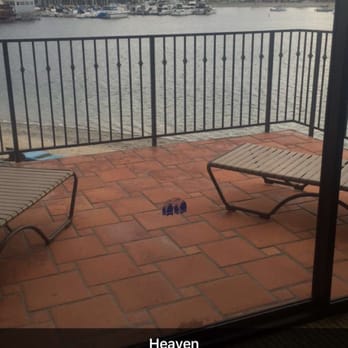 Bahia Resort Hotel - View from private bay room - San Diego, CA