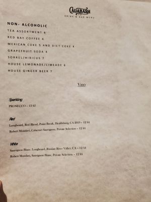 Menu photo 2 Calabash Oakland, CA