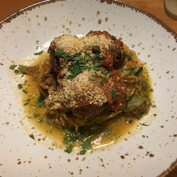 Lazy Dog Restaurant & Bar - Spaghetti Squash Beetballs - New American Near Me - Allen, Texas Lazy Dog Restaurant & Bar - Spaghetti Squash Beetballs - New American Near Me - Allen, Texas
