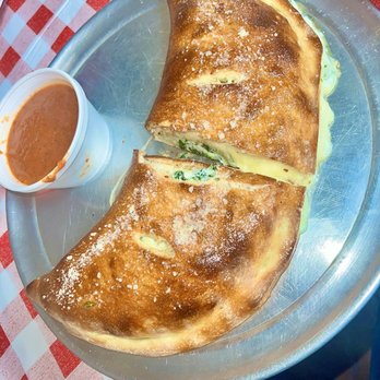 Santa Lucia Pizzeria - Santa Lucia's Calzone - Pizza Near Me - Punta Gorda, Florida