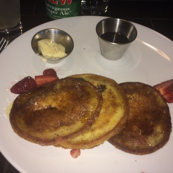 Sprig & Vine - Strawberry flaxseed pancakes - Vegan Near Me - New Hope, Pennsylvania