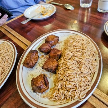 Dunya Kabab House - Lamb Tikka Kabob. $18. Unfortunately a bit dry - Afghan Near Me - Brooklyn, New York