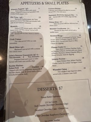 Menu photo 6 Bonfire Houghton, MI Menu photo 6 Bonfire Houghton, MI