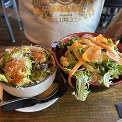1816 Modern Kitchen & Drinks - Salad and Brussels Sprouts