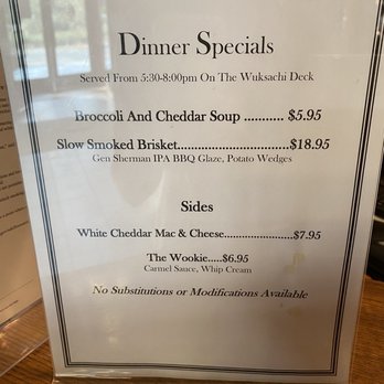 The Peaks Restaurant - 9/9/20 - American Near Me - Sequoia National Park, California