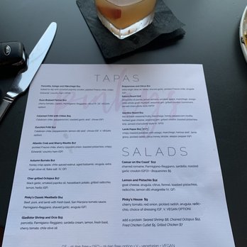 Pinky’s - The smoke chili cocktail and menu - Mediterranean Near Me - Richmond, Virginia