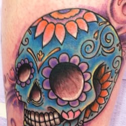 Magic Ink Tattoo - Sugar Skull by Simon