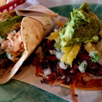 The Taco Stand - Volcan pastor and Surf & Turf taco. - Mexican Near Me - Las Vegas, Nevada The Taco Stand - Volcan pastor and Surf & Turf taco. - Mexican Near Me - Las Vegas, Nevada