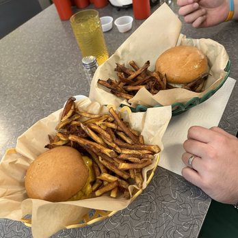 The Burger Dive - the garlic burger and the jamaican jerk burger - Burgers Near Me - Billings, Montana The Burger Dive - the garlic burger and the jamaican jerk burger - Burgers Near Me - Billings, Montana