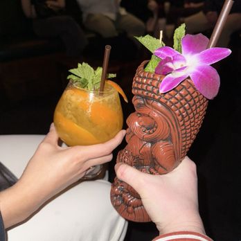 Smuggler's Cove - Sidewinder's Fang (left) and Rum Barrel (right) - Tiki Bars Near Me - San Francisco, California Smuggler's Cove - Sidewinder's Fang (left) and Rum Barrel (right) - Tiki Bars Near Me - San Francisco, California