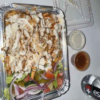 The Halal Fix - Chicken Shawarma over Rice - Middle Eastern Near Me - Cedar Park, Texas The Halal Fix - Chicken Shawarma over Rice - Middle Eastern Near Me - Cedar Park, Texas