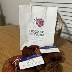 Hooked On Yarn - My beautiful yarn I bought at Hooked on Yarn