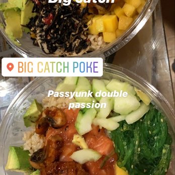 Big Catch Poke - Passyunk Double Passion Bowl and The Big Catch Bowl - Bubble Tea Near Me - Philadelphia, Pennsylvania Big Catch Poke - Passyunk Double Passion Bowl and The Big Catch Bowl - Bubble Tea Near Me - Philadelphia, Pennsylvania